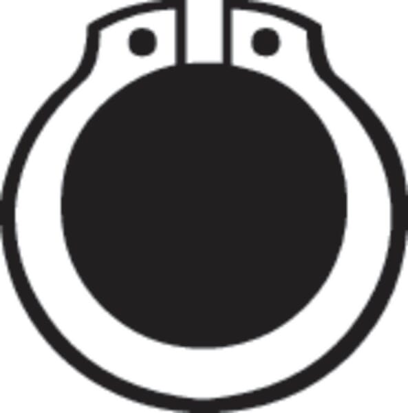 Modul s kleštěmi na pojistné kroužky, 6 ks