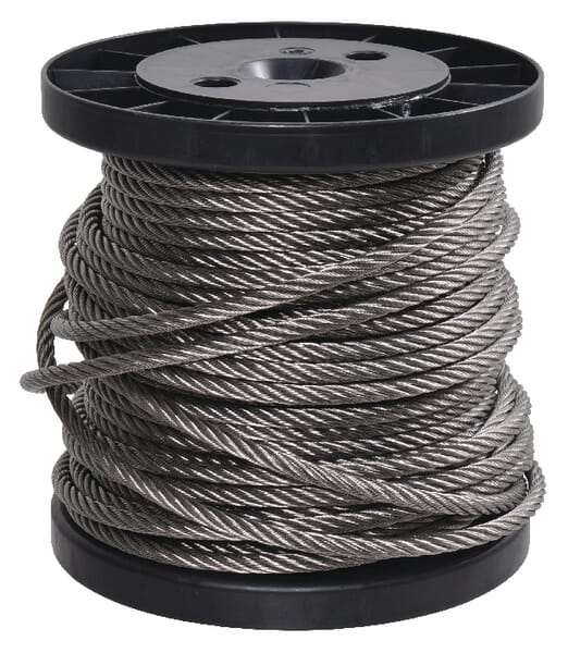 Drátěné lano poloměkké, nerezová ocel