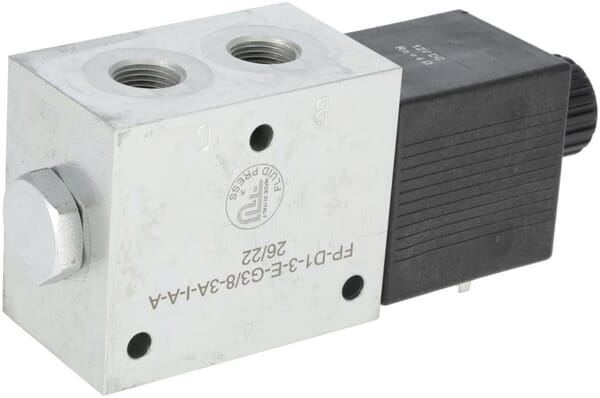 Valve 3/2 12VDC FP-D1-3-E-G3/8-3A-I-A-A vue 2