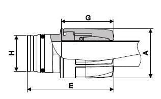 Accouplement rapide 1/2" - T3M vue 3