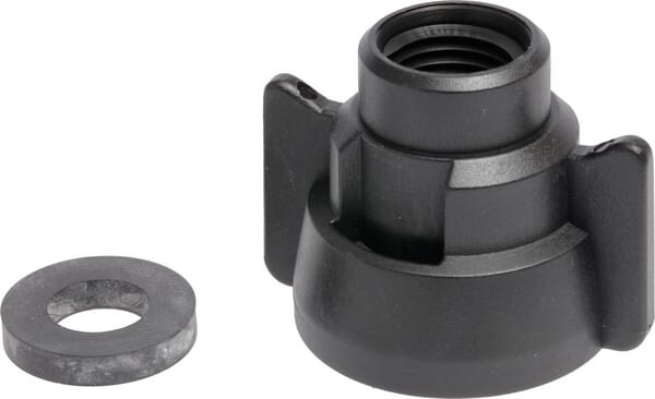 Ecrou de buse 1/4" NPT noir · réf. 40291001P025