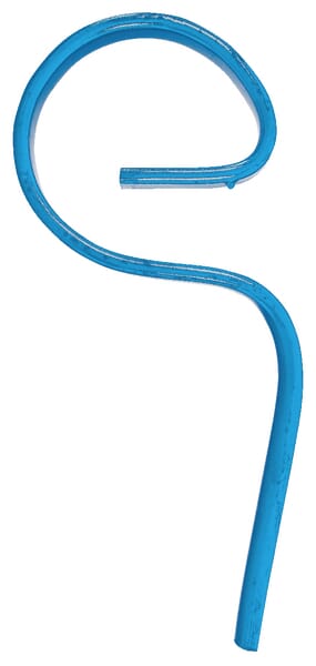 Dent à ressort 26x10x345mm droit sans pointe adaptable pour Lemken · réf. 3535009
