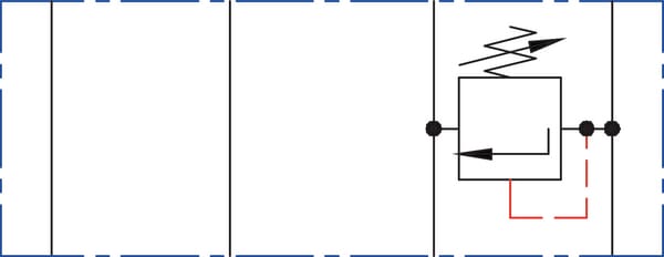 Limiteur de pression NG6 B > T — réf. KRMRF03B3