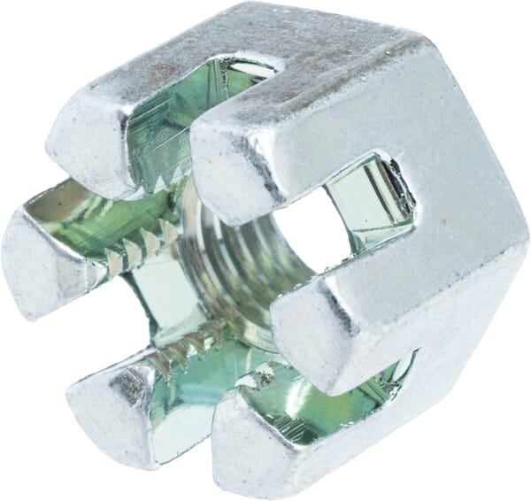 Écrou crénelé, 5/16-24, zinc chromé trivalent · réf. 44142HYD