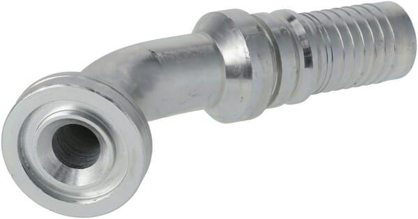 Raccord à sertir 4SH-DN25 avec flasque ø41,3 mm 45° · réf. SFSH251245G2