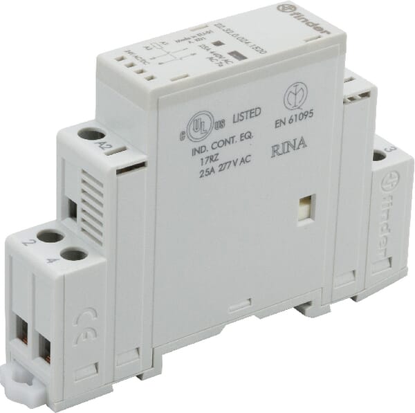 Contacteur 1NO 1NC 25A 24VUC · réf. 223200241520
