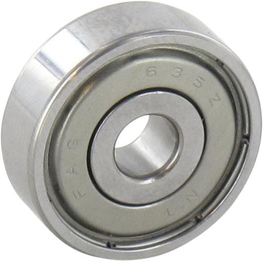 Roulement à billes à gorge profonde 5x19x6mm INA/FAG — réf. 635ZZ