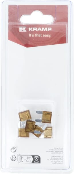 Fusible 7,5 A x 16,3 mm, mini (6) — réf. KRSI20264P06B