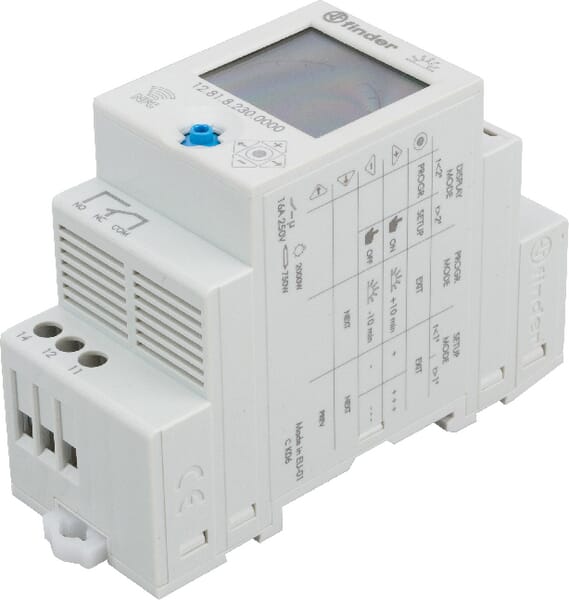Minuterie 1CO 16A 230VCA · réf. 128182300000
