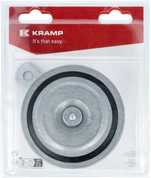 Klaxon 12V - Ø91mm 110dB(A), 450Hz (1) — réf. KRAV31007741P01B