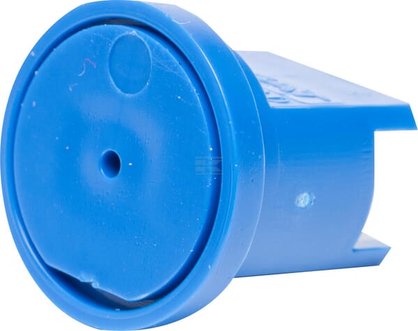 Buse anti-dérive à deux jets AZT 110° 03, plastique bleu MMAT vue 3