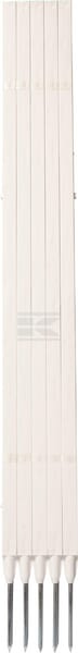 Piquet plastique, double dent, 102 cm 5 pièces vue 2