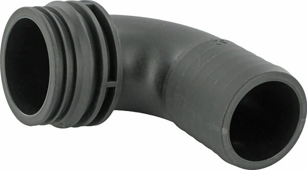 Raccord de tuyau 90° 52 mm avec connexion mâle T7 · réf. 1191752