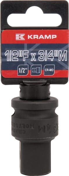 Adaptateur clé à chocs 1/2" x 3/4" — réf. 1803424600KR