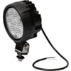 LED Arbejdslygte 1500 lumen 24 W, rund, 10/30 V, Ø 117 mm, nærområde, 6 LED'er, Krammp