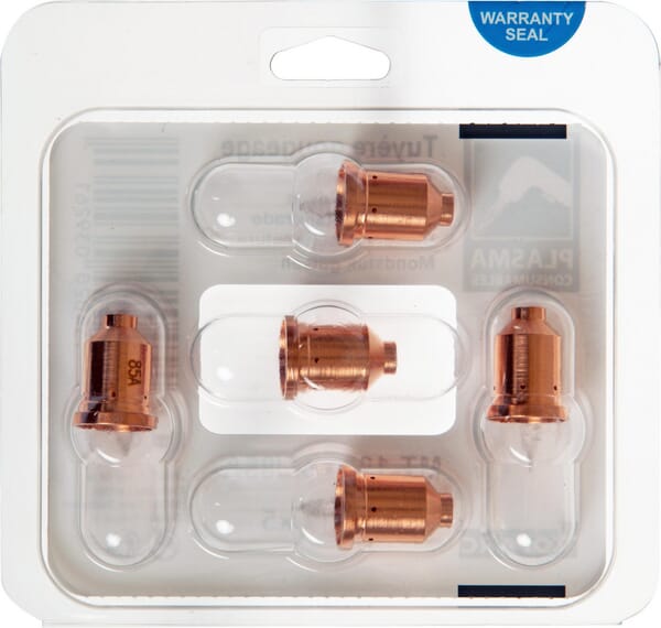 Drážkovací hroty 65/85A plazmový hořák MT-125 (5x)