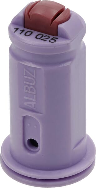 Buse à double injection d'air AVI TWIN 110° 25 violet céramique Albuz · réf. AVITWIN110025