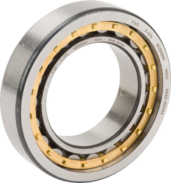 Roulement à rouleaux cylindriques 40x68x15mm INA/FAG · réf. NU1008XLM1