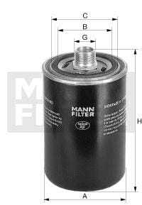 Filtre hydraulique — réf. WD9404