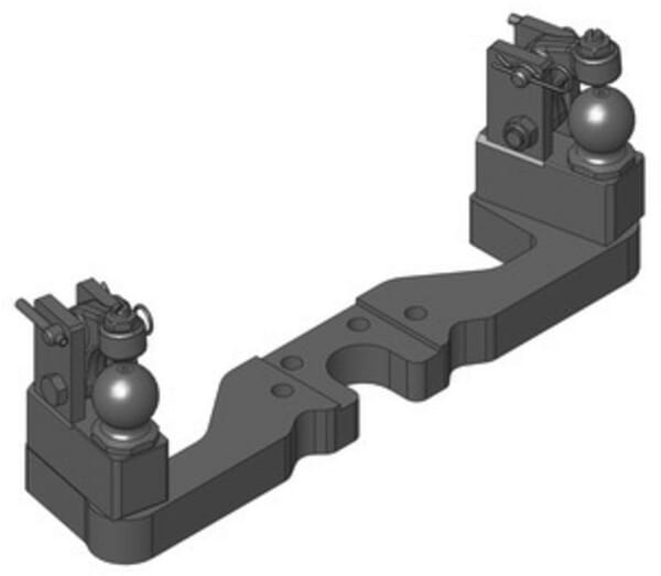 Accouplement de direction forcée double vue 2