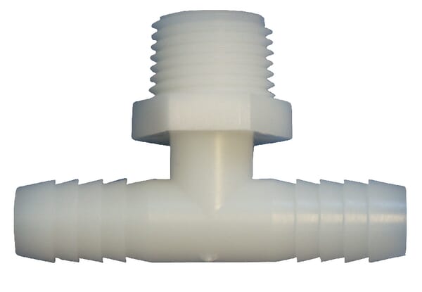 Tvarovka "T" s 1 vněším závitem