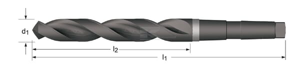 Foret à métaux 17.5x228mm Dormer vue 2