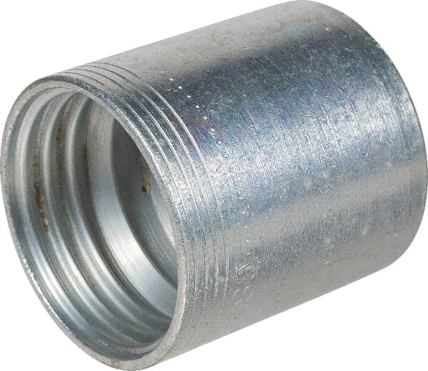 Jupe à sertir Ø71,9x76,5mm DN40 acier / zingué / blanc passivé Gates · réf. 24GSP1F4