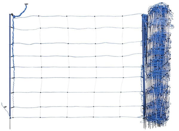 Grillage TitanNet Premium 50m bl/wh 122 cm Sgl Prong · réf. 27840AKO