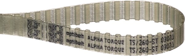 Courroie dentée ZRM 52T - 10 mm — réf. T526010