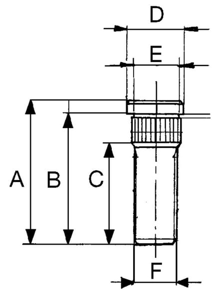 Boulon de roue vue 2