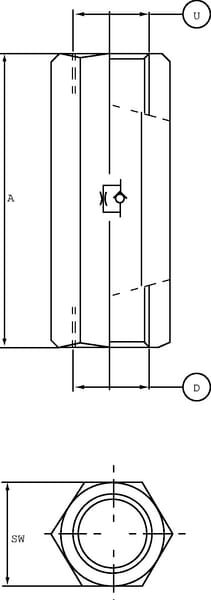 Cartouche étrangleur anti-reto vue 3