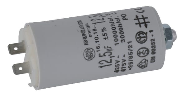 Condensateur avec fiche 12,5µF · réf. FGP013612