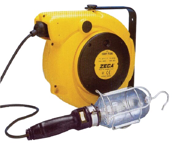 Enrouleur de câble avec lampe — réf. EM907