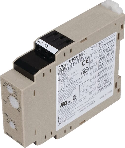 Minut. multif.,12 Vc.c., Omron · réf. H3DKM1A12VDC