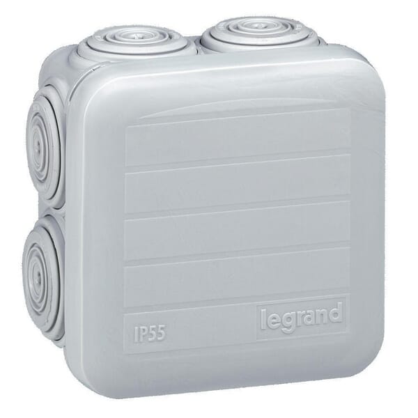 Boîte Plexo 65x65x40mm · réf. LEG092005
