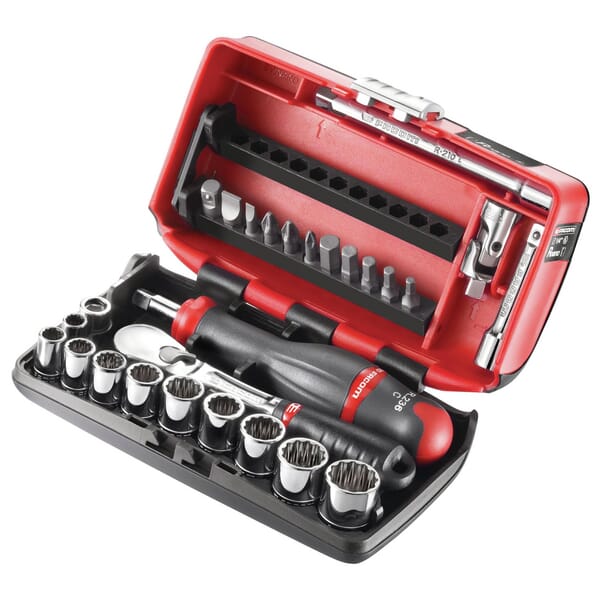 Jeu de douilles 1/4", impériales 12 pans · réf. RLNANOU112
