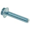 Self-locking hexagonal bolts with serrated flange, verbus tensile lock, metric zinc-plated