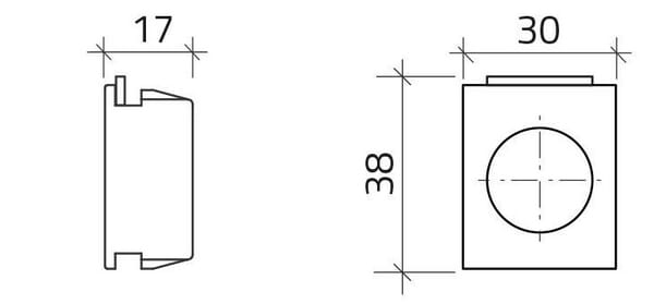 Adaptateur de fixation vue 3