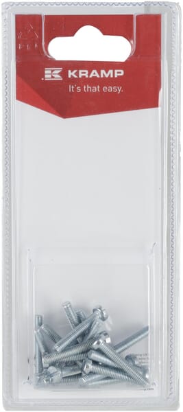 Vis tête fraisée M4 x 25mm (20) — réf. KR84425P20B