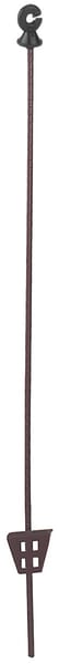 Poteau ovale en acier 106 cm avec anneau 10 pcs · réf. 441456P010