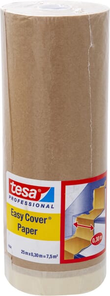 Krycí papír s maskovací páskou Easy Cover®