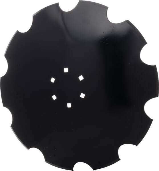 Disque herse crénelé 610mm 6-h — réf. HD610120