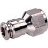 Push-in fitting straight - inner thread - type SCSF..NSF