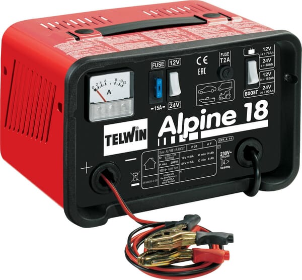 Chargeur de batterie Alpine 18 12/24V · réf. BL18A