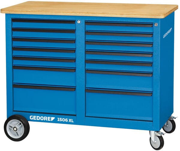 1506XL Dílenský vozík, široký