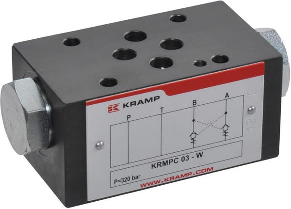 Clapet antiretour commandé NG6 vue 4