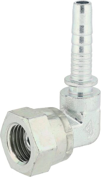 Raccord sertir DN06-1/4BSP 90° · réf. PF6490S