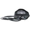 Number plate light rectangular, 24V, transparent, bolt on, 100x53.5x58mm, AMP SuperSeal 2-pin, Vignal