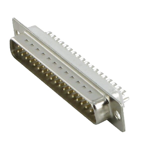 Fiche 37 P. Male Sub-D · réf. SD37MS