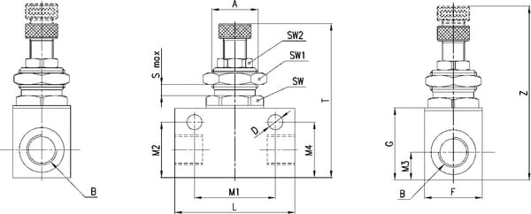 Limiteur débit vue 2